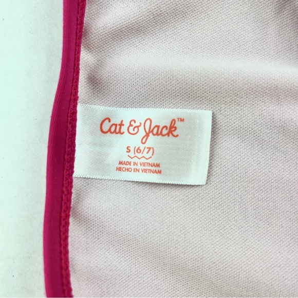 Cat & Jack Girls 2 Piece Floral Bathing Suit - Picture 6 of 7